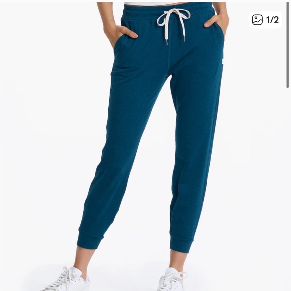 Vuori Performance Jogger Ocean Heather RARE